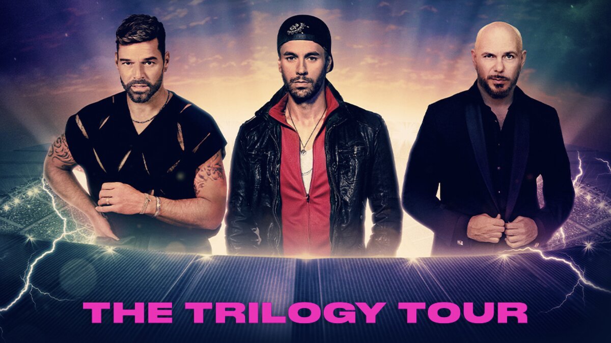 Enrique Iglesias Pitbull Ricky Martin tickets the trilogy tour 2023 presale code onsale
