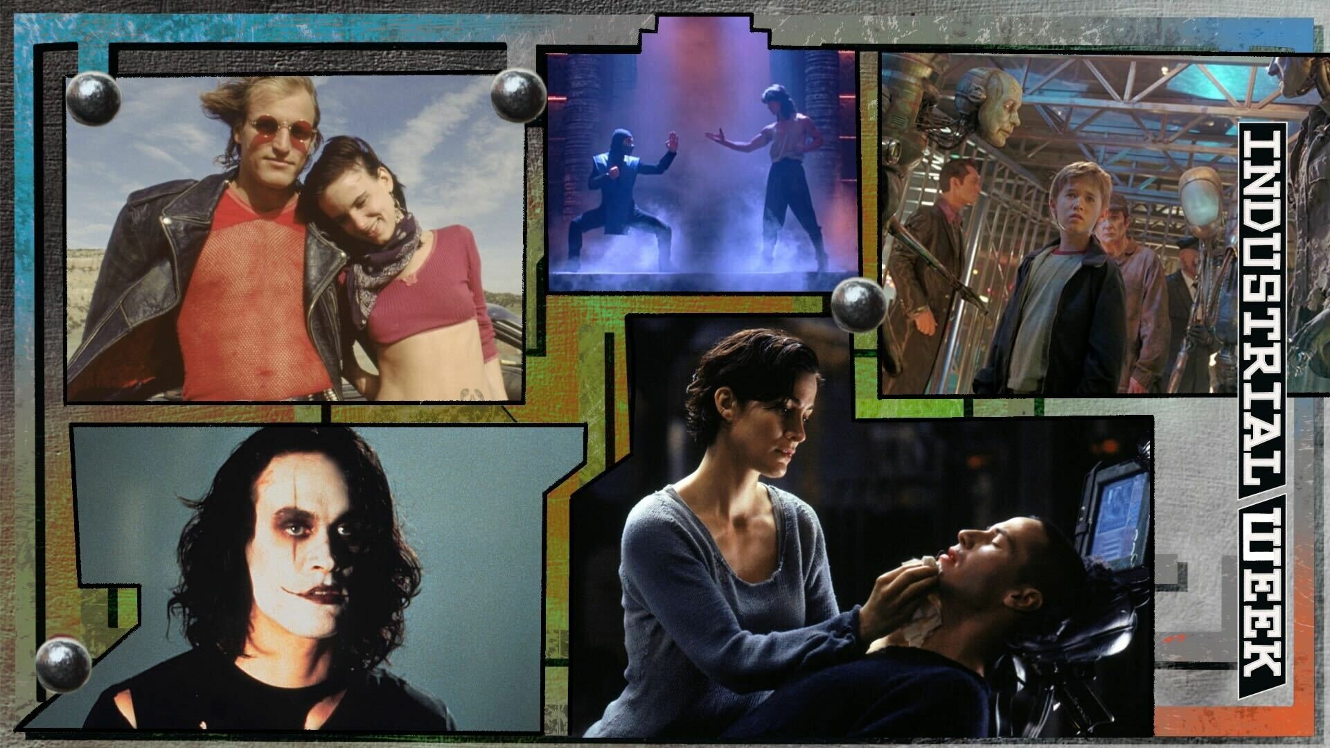 Industrial Music In Movies soundtrack dystopia 1990s '90s