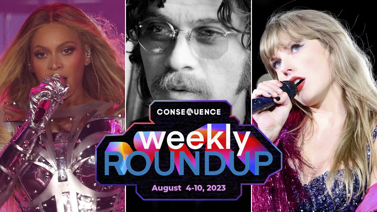 weekly news round up beyonce taylor swift robbie robertson august 4 10 2023