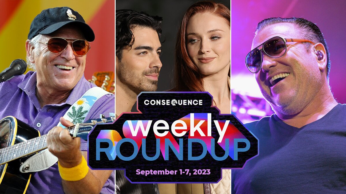 weekly news roundup sept 1 7 2023 jimmy buffett smash mouth joe jonas sophia turner