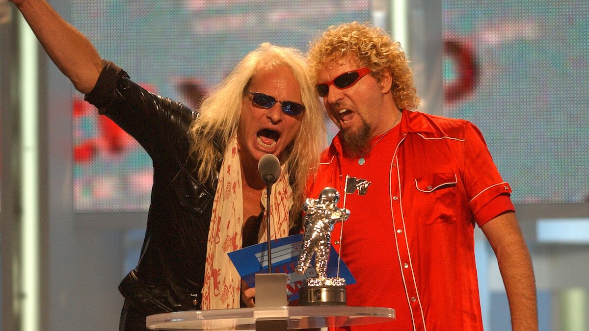 David Lee Roth and Sammy Hagar