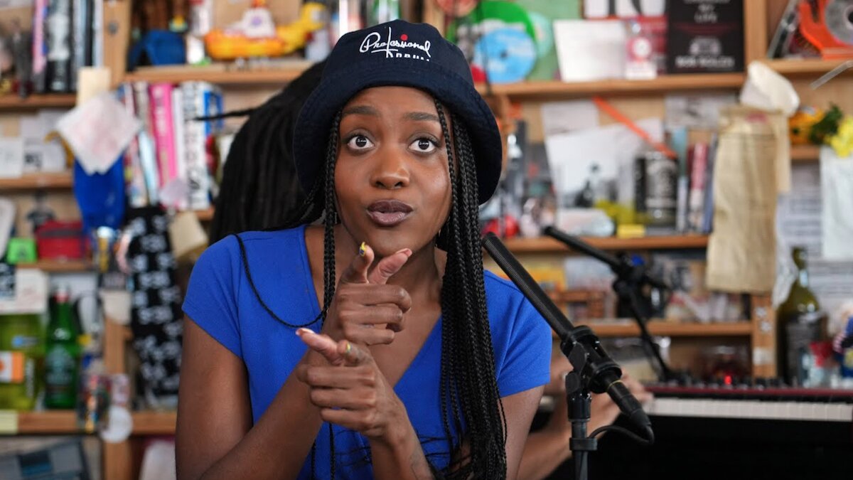 noname tiny desk concert 2023 sundial rap hip hop music news npr watch