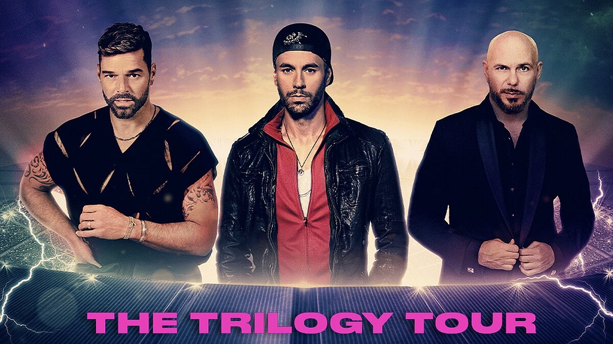 enrique iglesias pitbull ricky martin 2024 the trilogy tour dates tickets