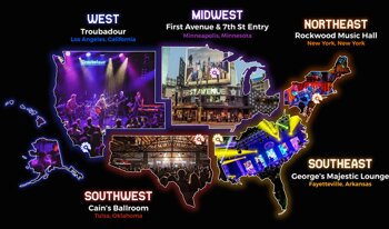 Hometown Regions Map